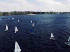 Wietrzna inauguracja sezonu żeglarskiego w Szczecinku