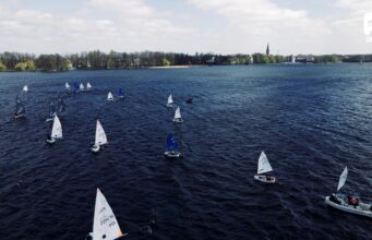 Wietrzna inauguracja sezonu żeglarskiego w Szczecinku