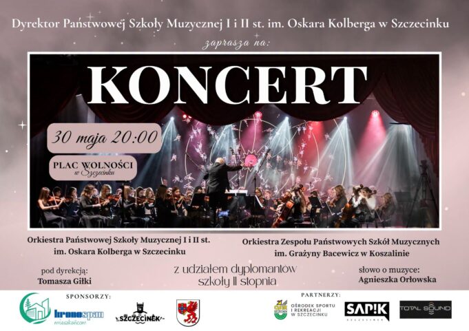30.05.2026 | Koncert plenerowy Szkoły Muzycznej | Szczecinek
