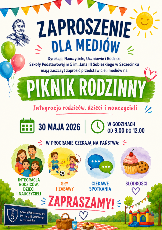 30.05.2026 | Piknik Rodzinny SP5 | Szczecinek