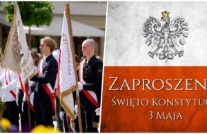Święto Konstytucji 3 Maja – zaproszenie na obchody
