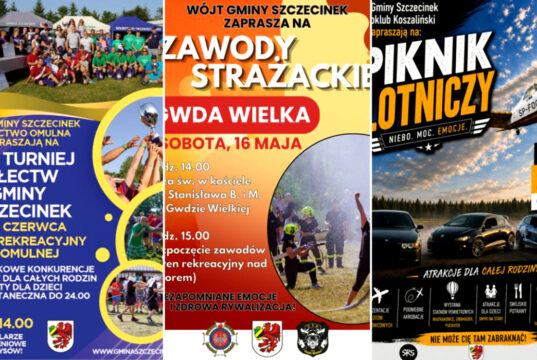 Gmina Szczecinek pełna atrakcji!