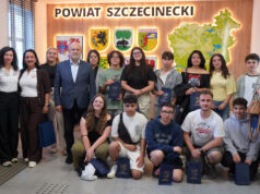 Młodzież z Granady z wizytą w powiecie szczecineckim