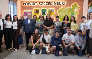 Młodzież z Granady z wizytą w powiecie szczecineckim
