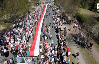 Najdłuższa Flaga w Polsce – bicie rekordu – Borne Sulinowo 2026