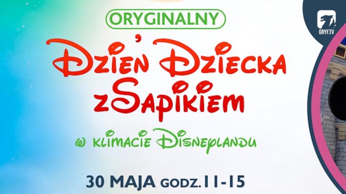Dzień Dziecka z SAPiK w klimacie Disneylandu – zaproszenie