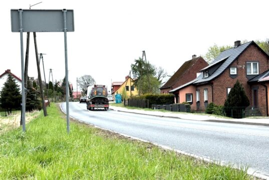 Budowa 2km chodnika przy DK20 w Gminie Szczecinek