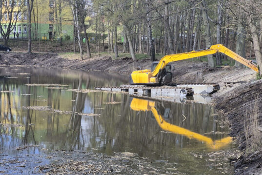 Stawy na Świątkach odzyskują dawny charakter