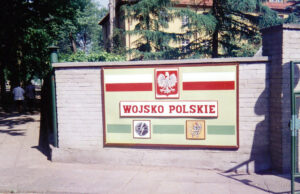 Ulica Polna „przy łączności” w 1993 roku