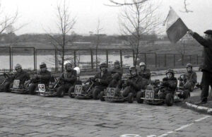 Miasteczko ruchu drogowego, rowery, karting i karta rowerowa