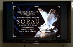 Wystawa Porcelany w Muzeum Regionalnym w Szczecinku