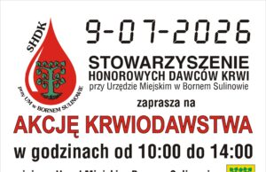 Akcja krwiodawstwa w Bornem Sulinowie
