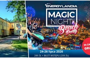 Lipcowa wycieczka z borneńską MBP do Energylandii na Magic Night