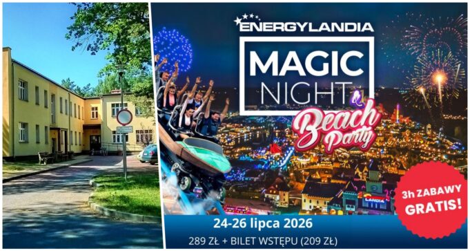 Lipcowa wycieczka z borneńską MBP do Energylandii na Magic Night