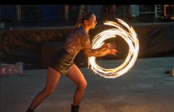 Fire show w Barwicach