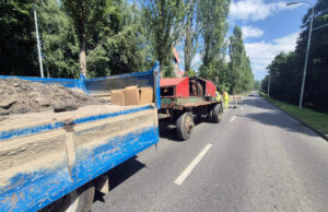 Utrudnienia na ulicy Kościuszki. Trwa poprawianie studzienek