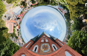 Kościół Mariacki z niecodziennej perspektywy – dron 4K