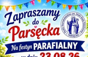23.08.2026 | Festyn Parafialny w Parsęcku