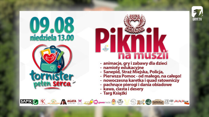 Tornister Pełen Serca wraca do Szczecinka – zaproszenie