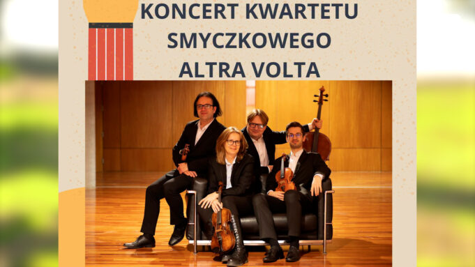 Koncert kwartetu Altra Volta w Dalęcinie – zaproszenie