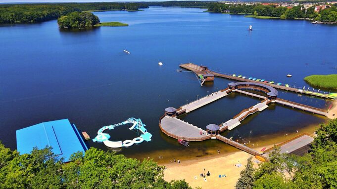 Czerwona flaga na Plaży Miejskiej