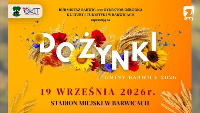 Gmina Barwice zaprasza na dożynki