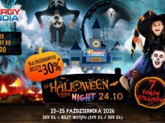 Październikowa wycieczka do Energylandii na Halloween Night
