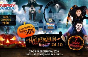 Październikowa wycieczka do Energylandii na Halloween Night