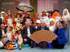 Cztery pory roku, czerwony dywan i wielki tort. DPS świętuje