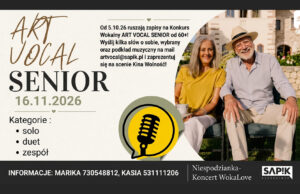 ArtVocal Senior – zaprasza seniorów