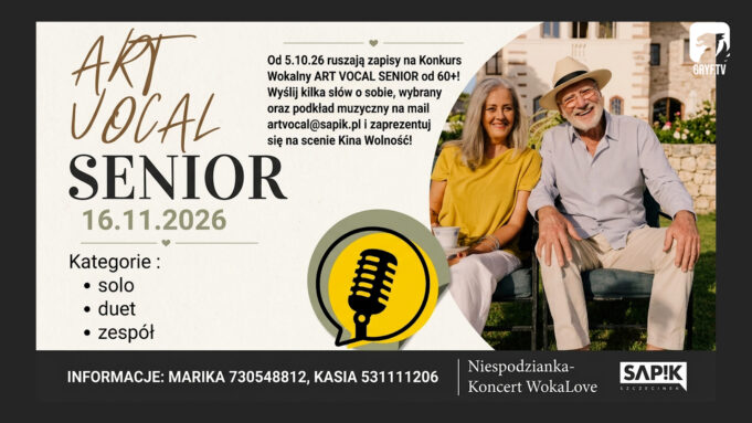 Ruszyły zapisy do Art Vocal Senior