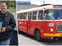 Zabytkowy Jelcz i spotkanie z autorem książki o historii komunikacji w Szczecinku