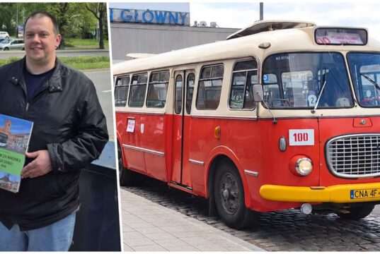 Zabytkowy Jelcz i spotkanie z autorem książki o historii komunikacji w Szczecinku